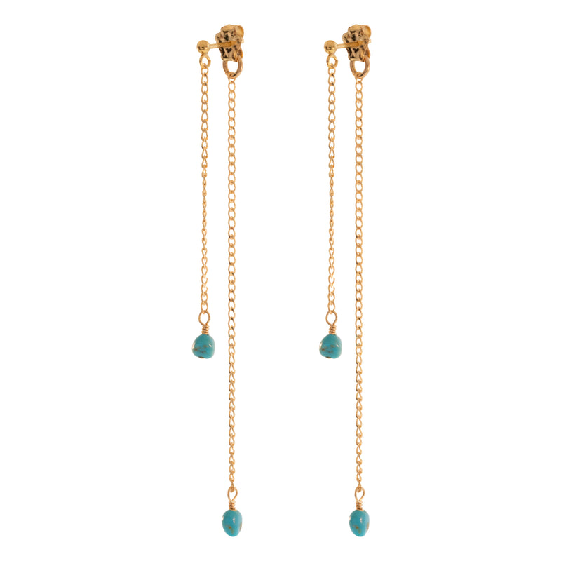 Mila Double Drop Earrings