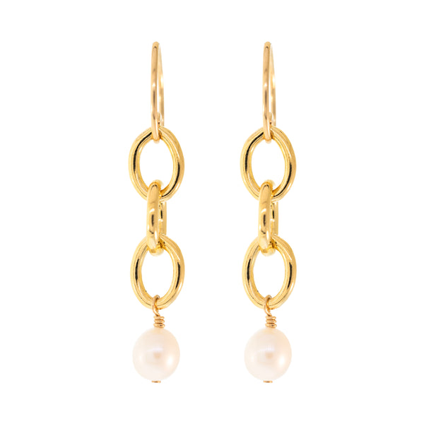 Heavy Link Earrings