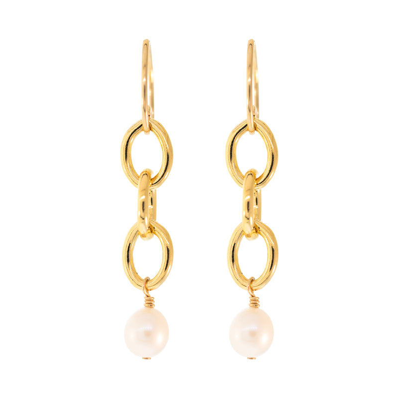 Heavy Link Earrings