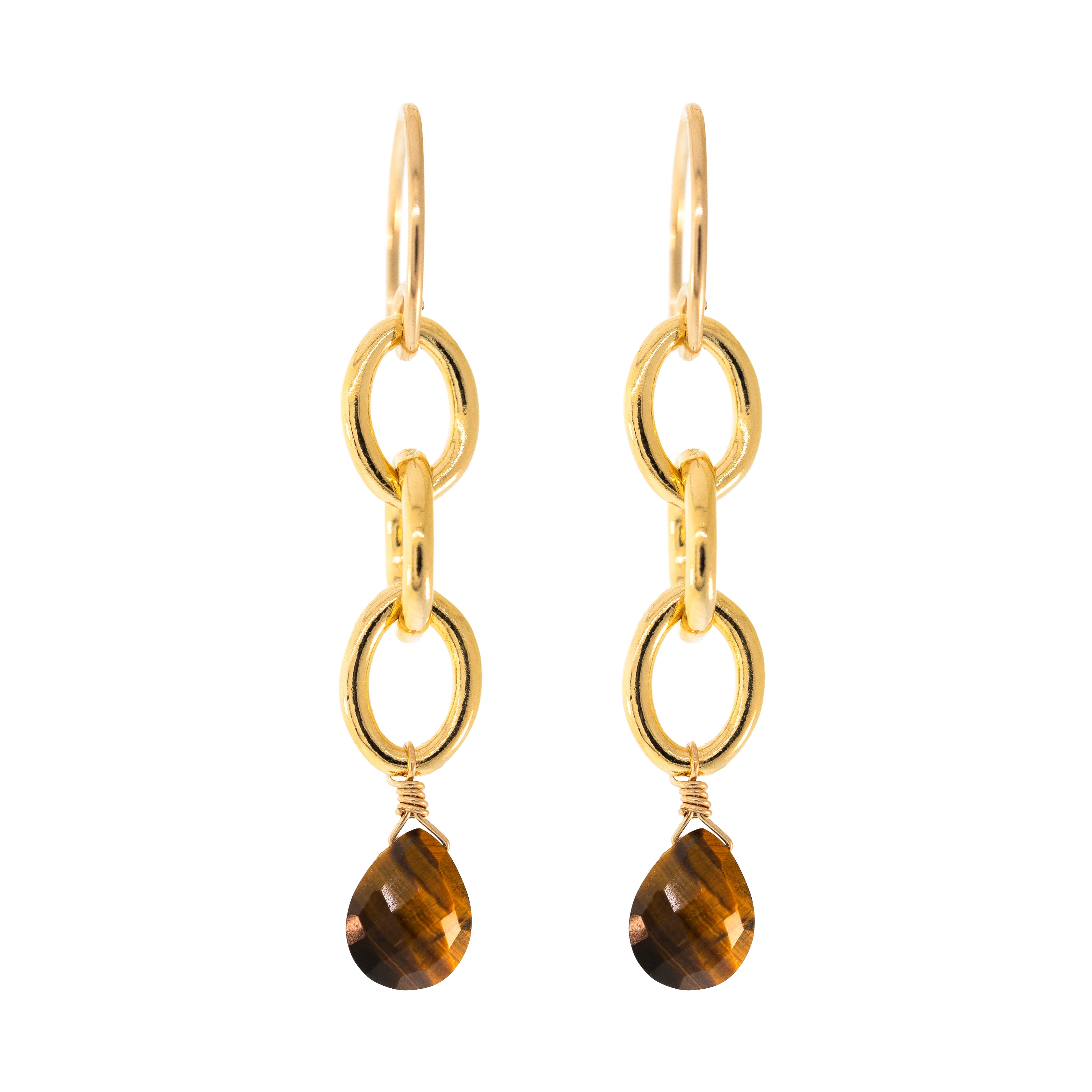 Heavy Link Earrings
