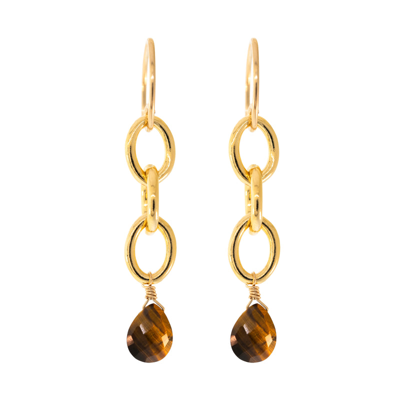 Heavy Link Earrings