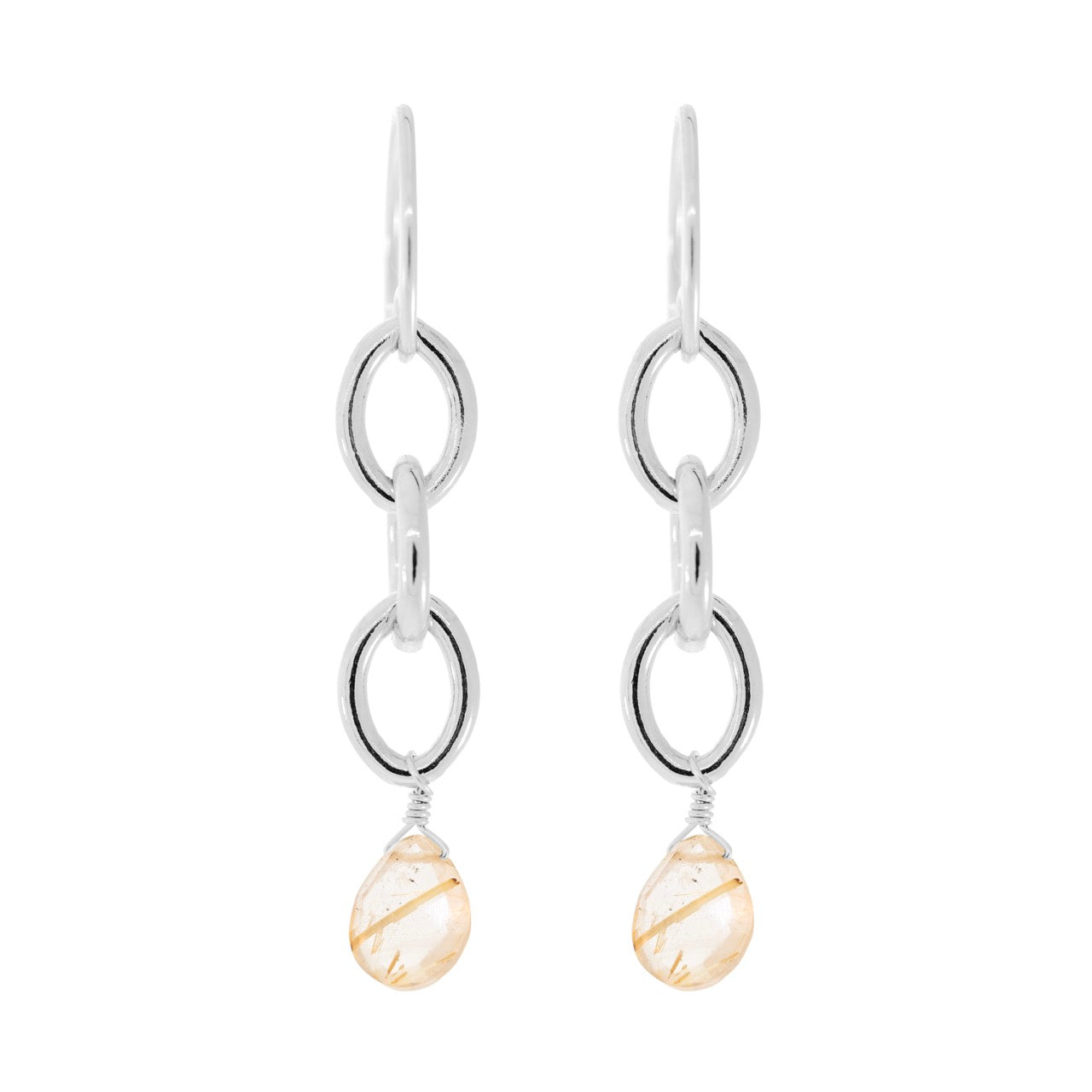Heavy Link Earrings
