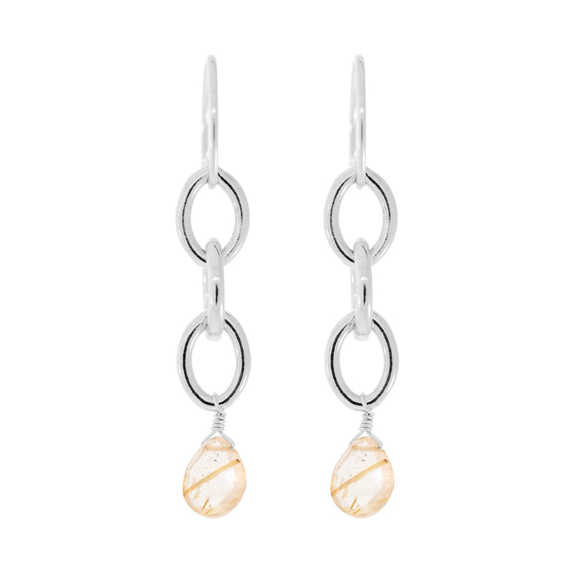 Heavy Link Earrings