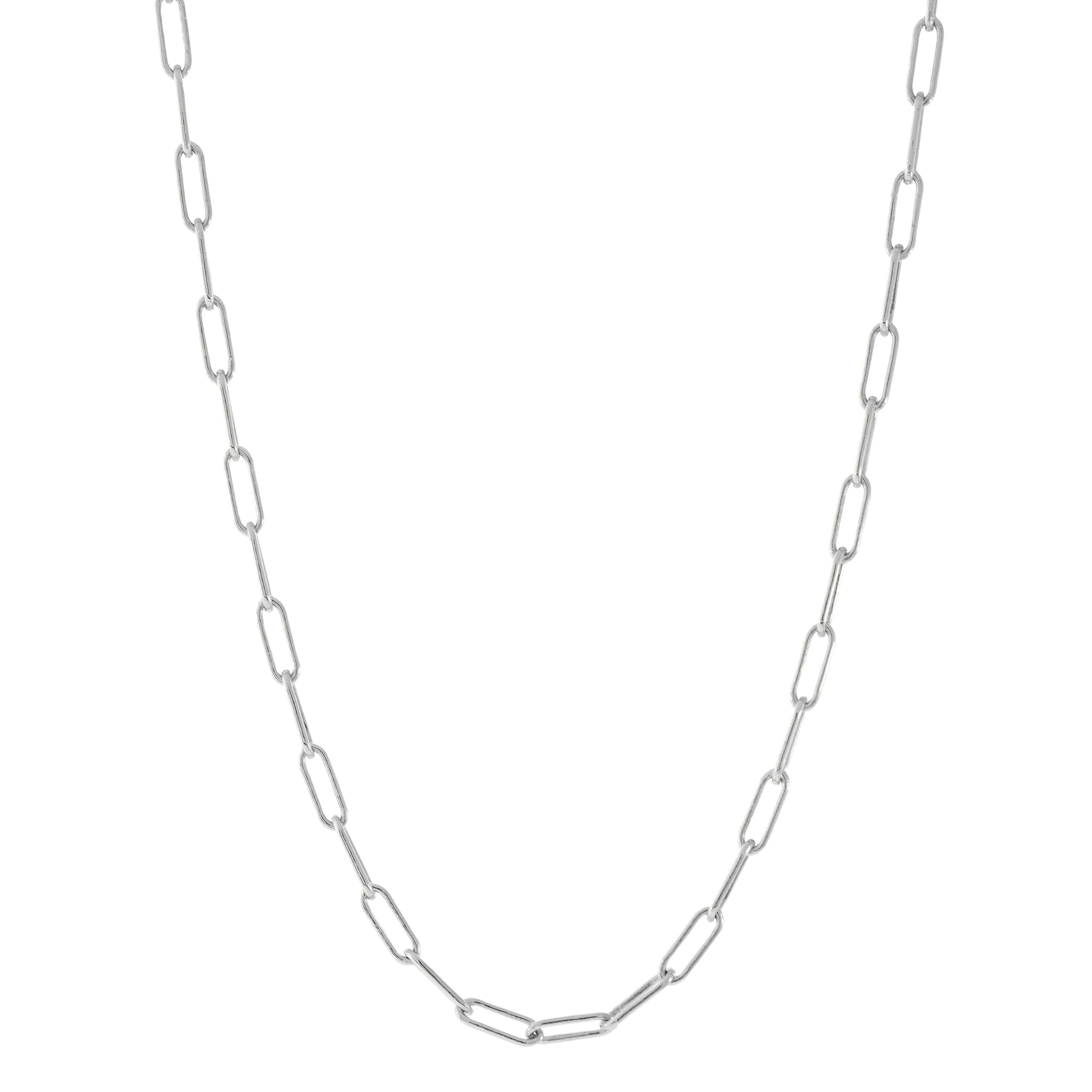Small Paperclip Necklace