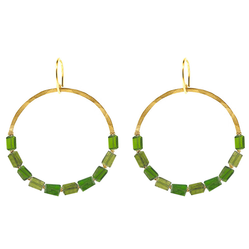 Jolie Circle Earrings