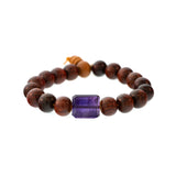 Lots O' Rock Redwood Bead Bracelet