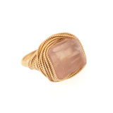 Lots O' Rock Twisted Wire Nest Ring