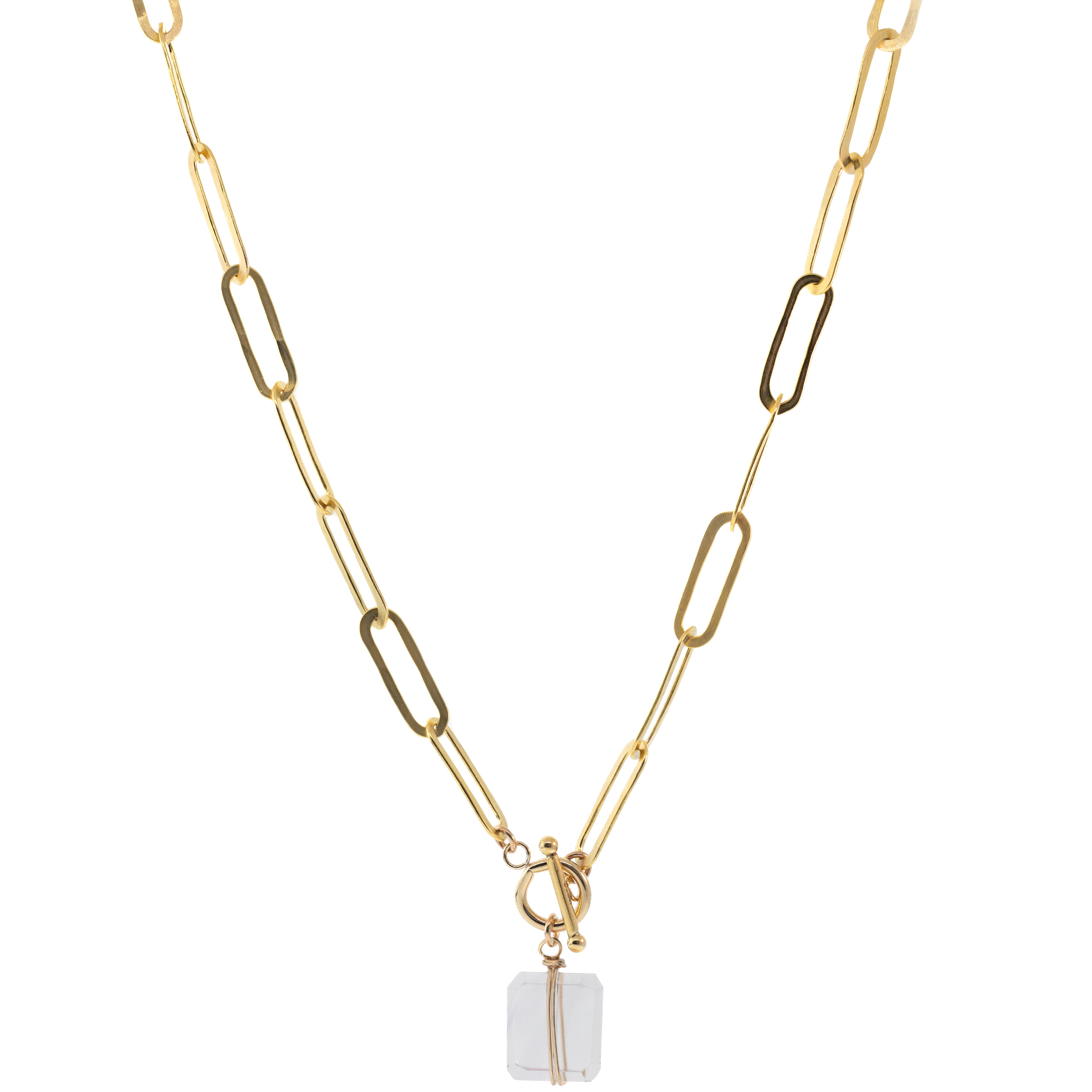 PRY Double Plate Necklace シュウト Nugget Necklace | Judith Bright Jewelry