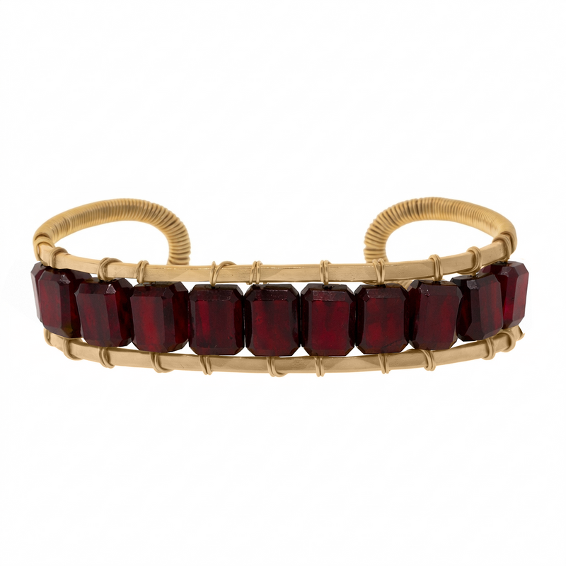 Petite Rock Dominique Cuff