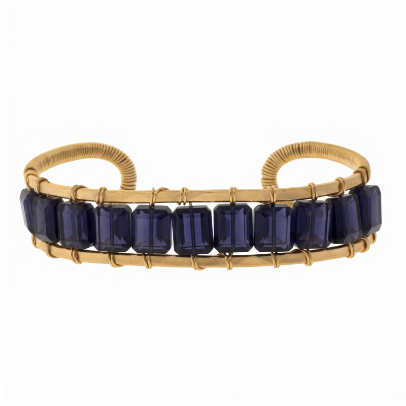Petite Rock Dominique Cuff
