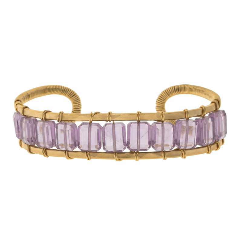 Petite Rock Dominique Cuff
