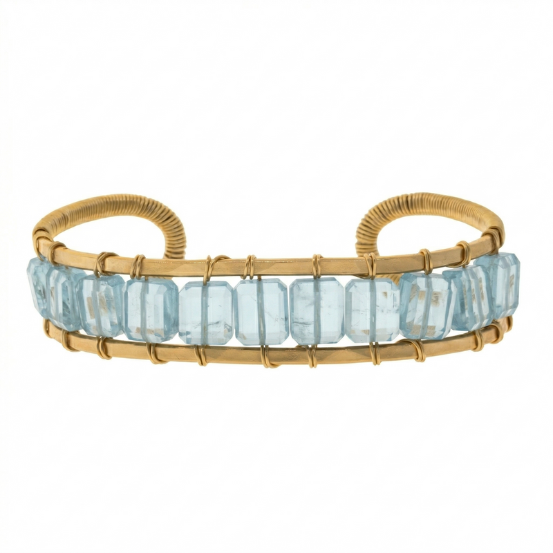 Petite Rock Dominique Cuff