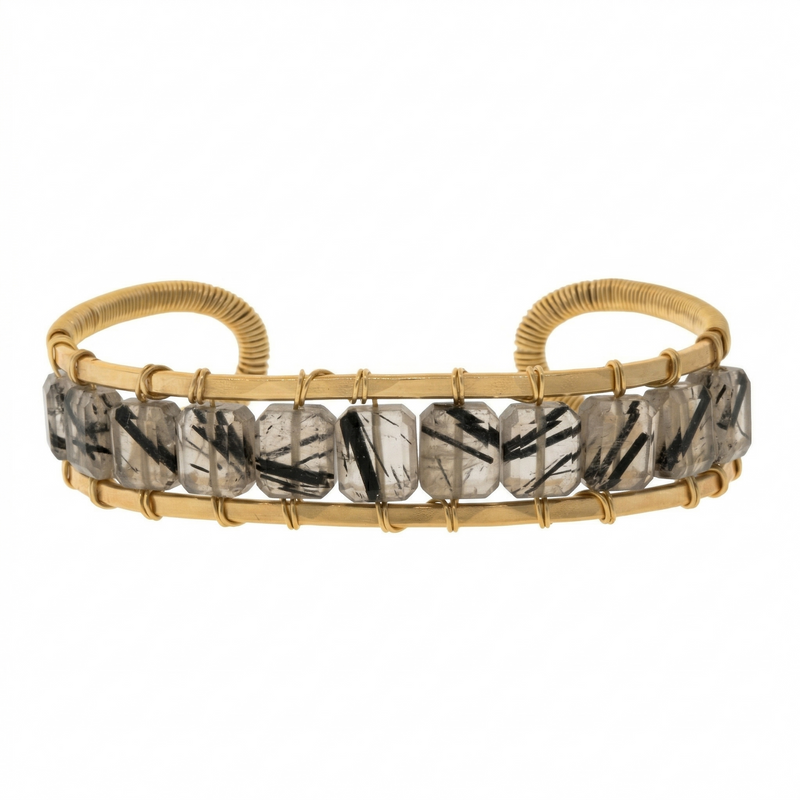 Petite Rock Dominique Cuff