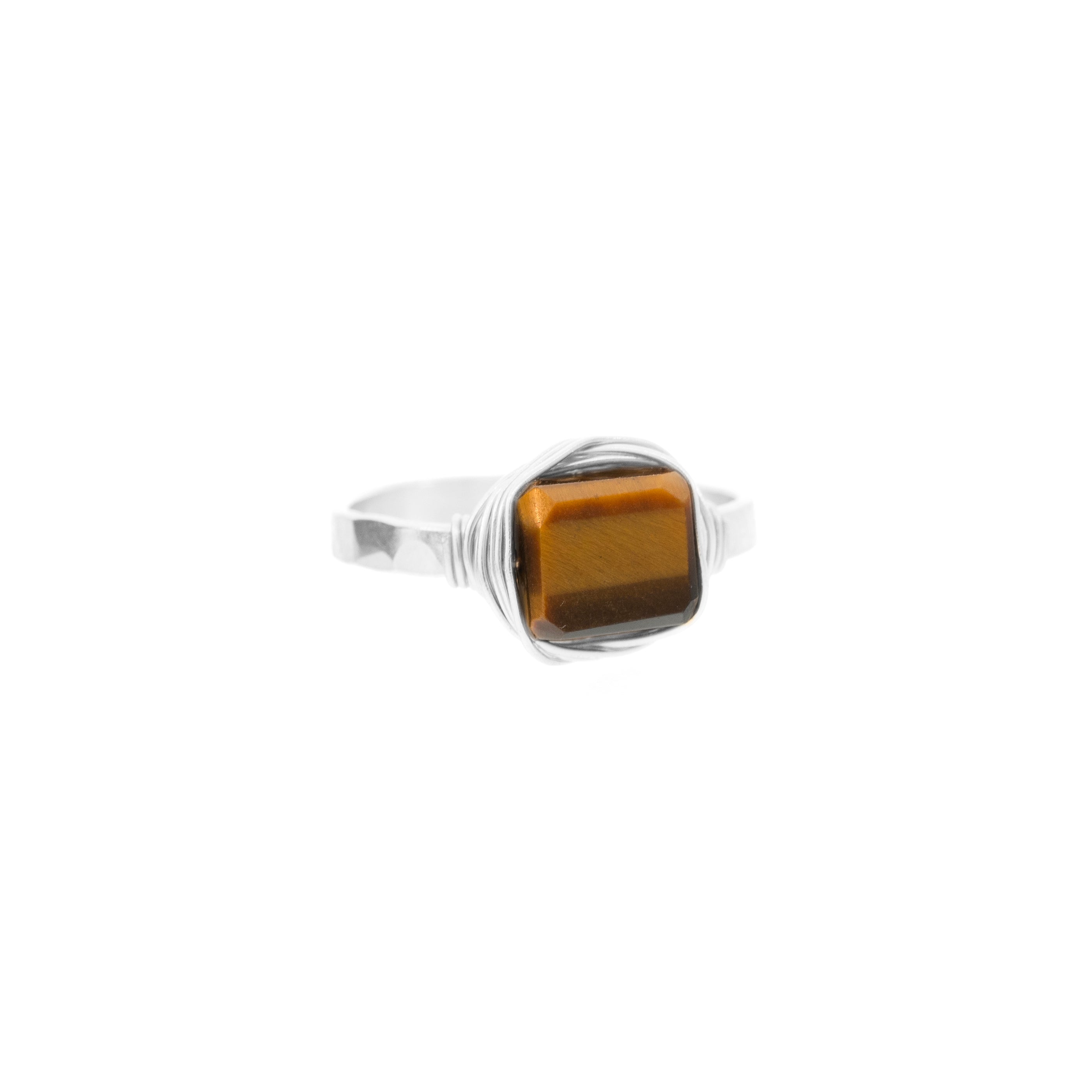 Petite Rock Nest Ring
