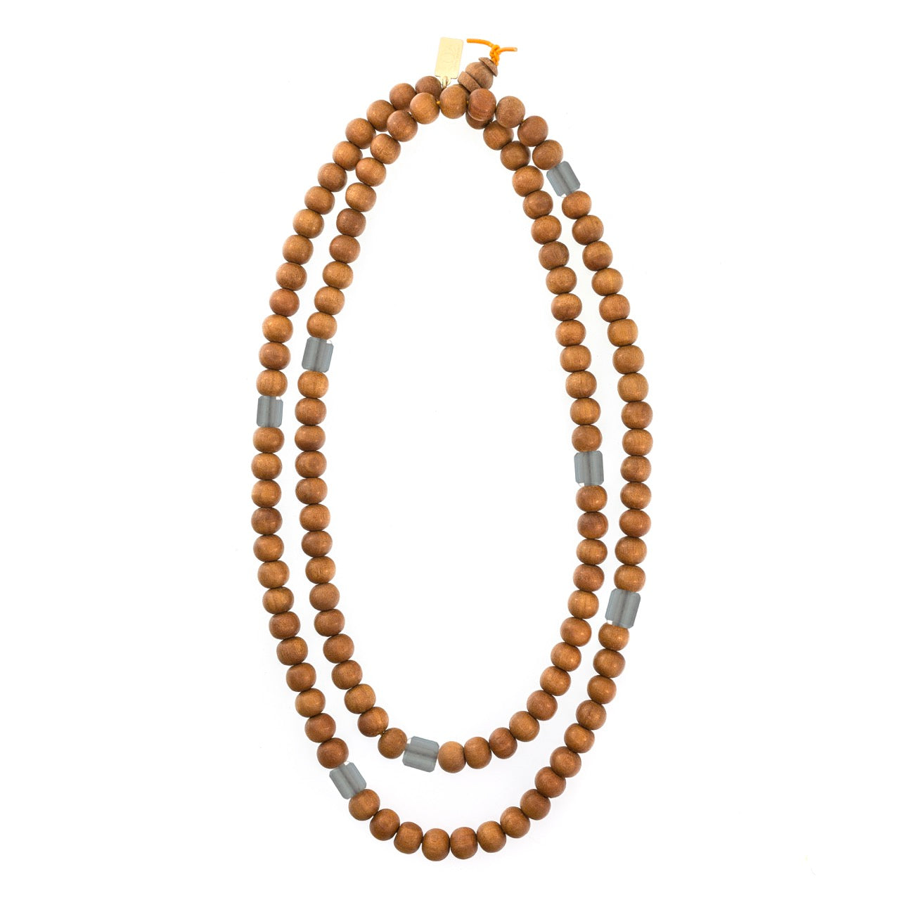 Petite Rock Sandalwood Necklace