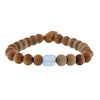 Petite Rock Sandalwood Bracelet