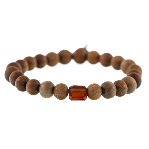 Petite Rock Sandalwood Bracelet