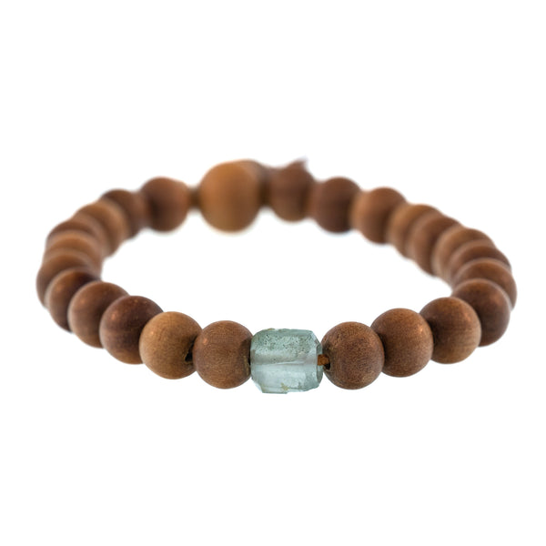 Petite Rock Sandalwood Bracelet