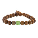 Petite Rock Sandalwood Bracelet