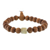 Petite Rock Sandalwood Bracelet