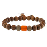 Petite Rock Sandalwood Bracelet