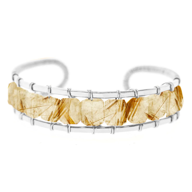 Petite Rock Dominique Cuff