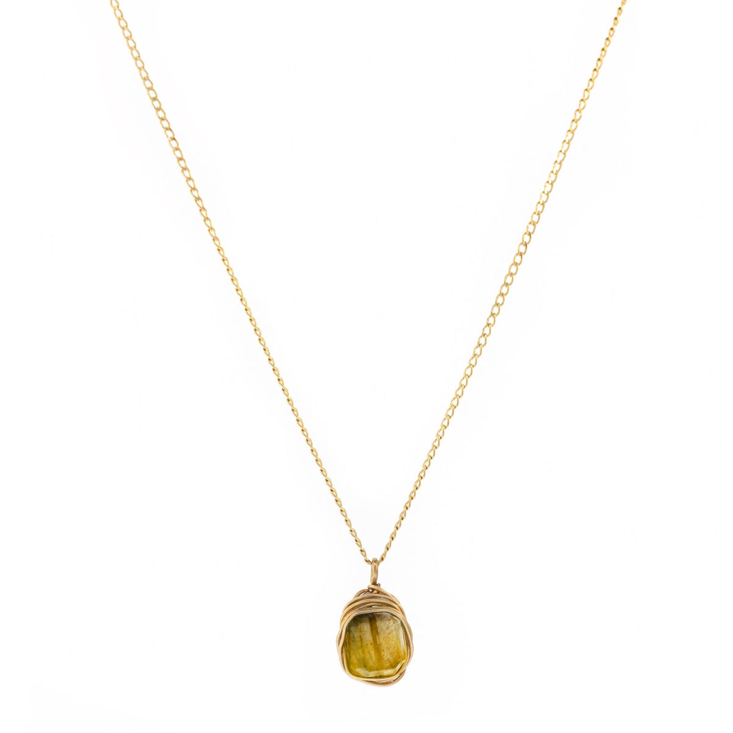 Petite Rock Nest Necklace