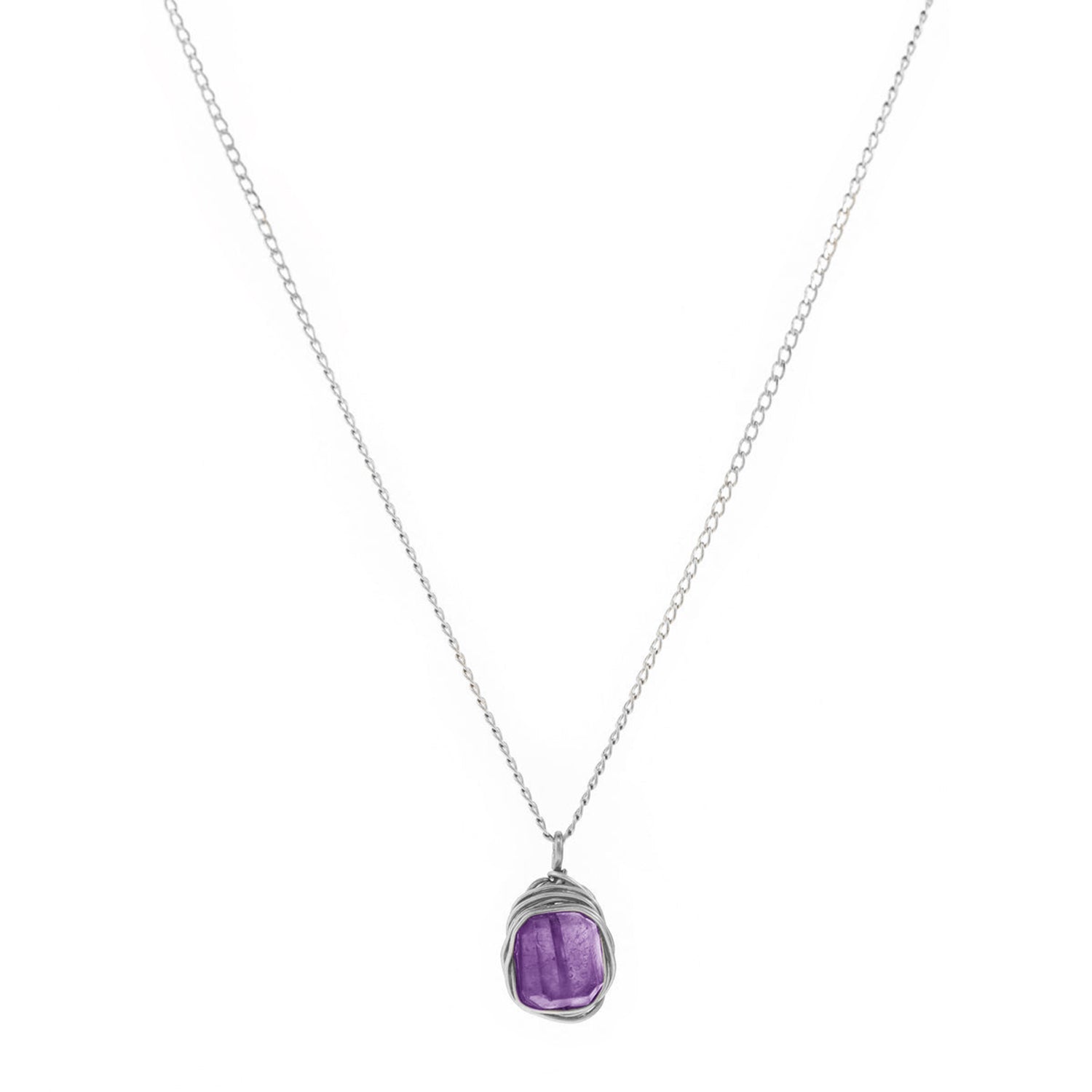 Petite Rock Nest Necklace
