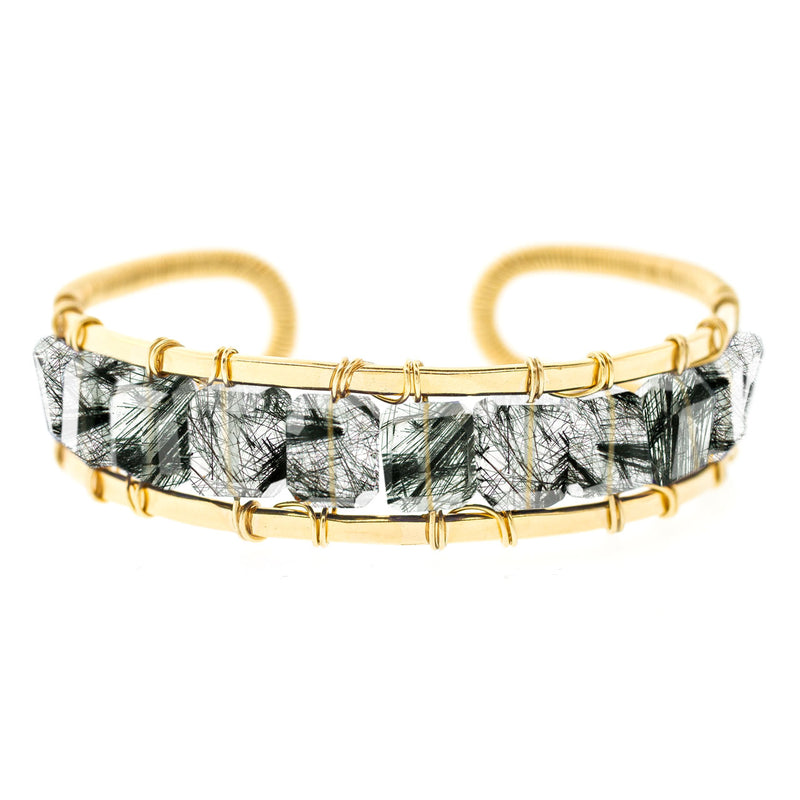 Petite Rock Dominique Cuff