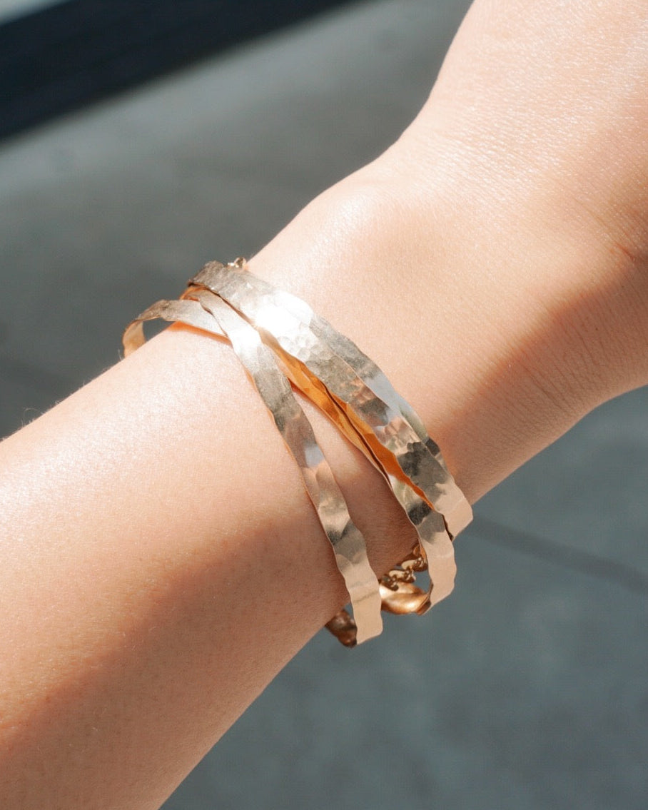Hammered Clasp