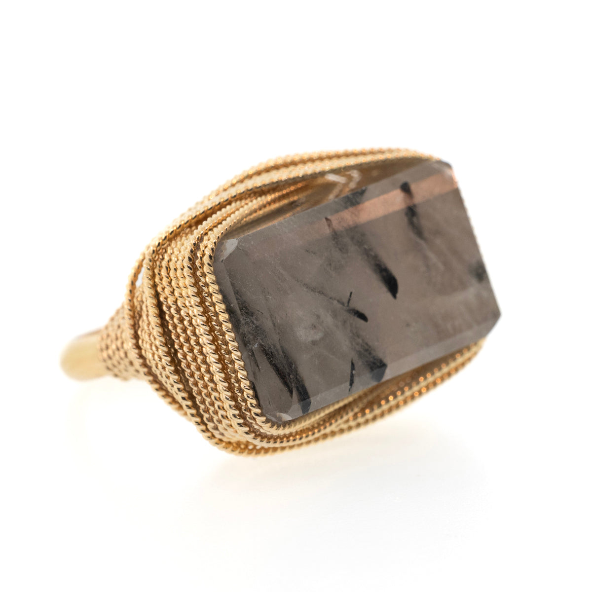 Rockstar Twisted Wire Nest Ring