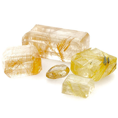 Rutilated Quartz Gemstone Jewelry | Judith Bright Handmade