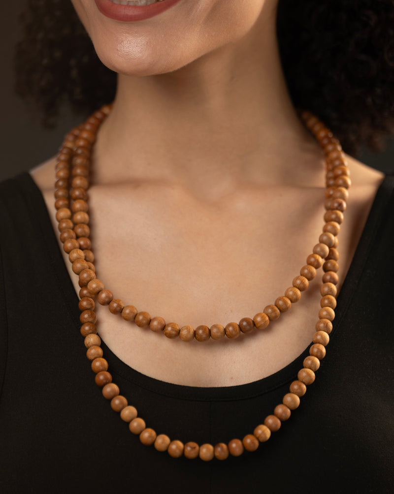 Sandalwood Necklace Judith Bright Designer Jewelry