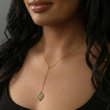 Sparkly Heart Lariat