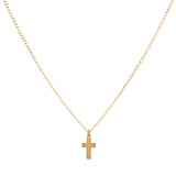 Tiny Cross Necklace