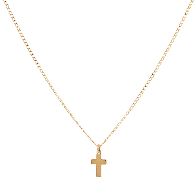 Tiny Cross Necklace