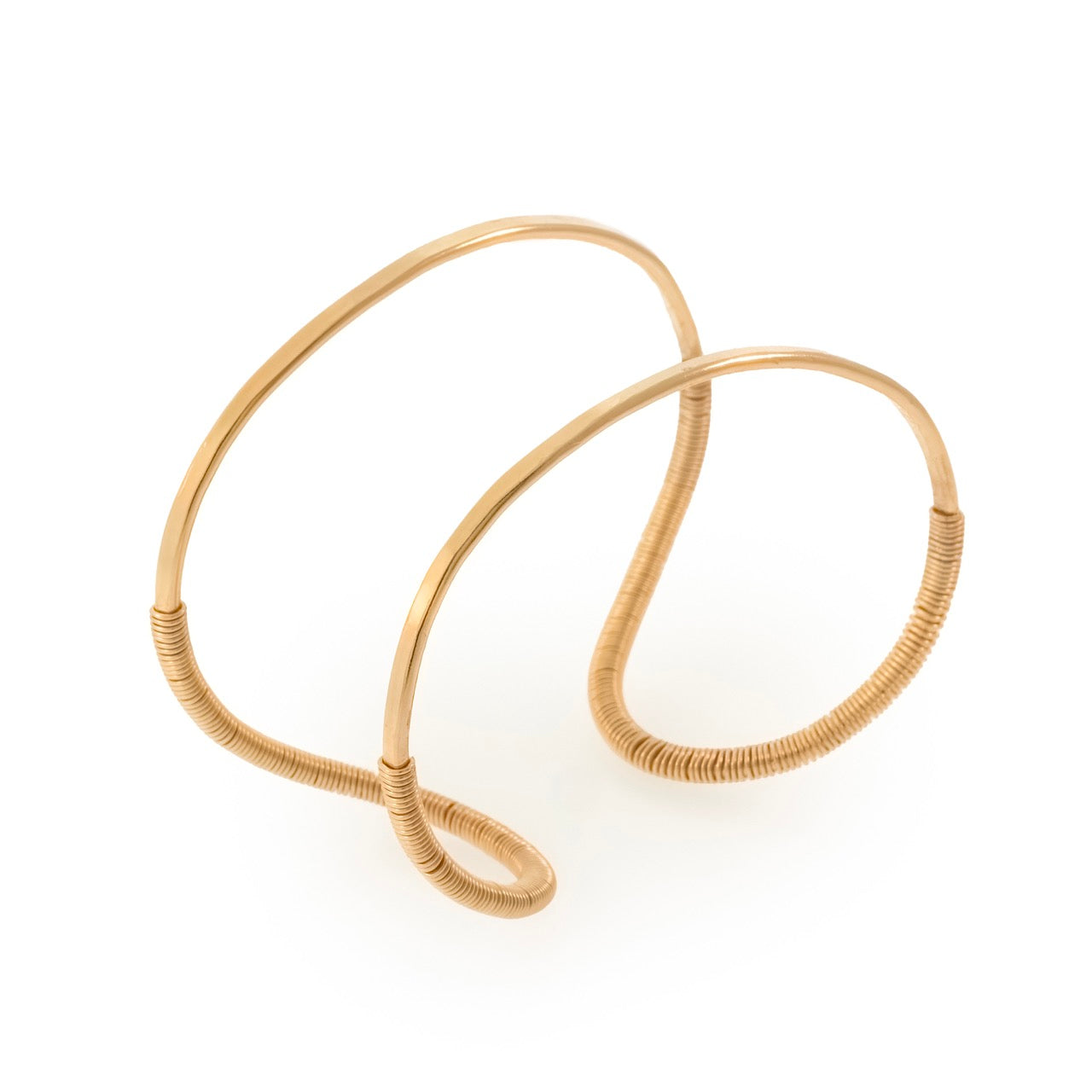 Wide Stacking Cuff | Judith Bright Jewelry