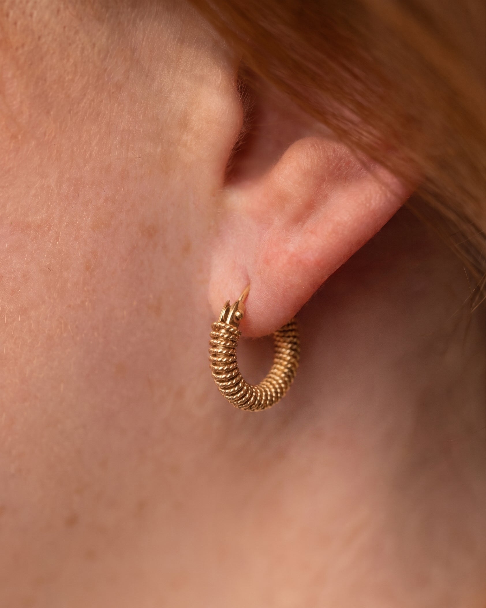 Wrapped Mini Hoops