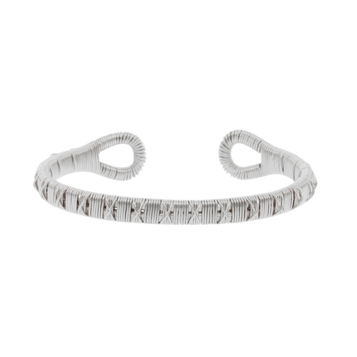 Thin "X" Cuff