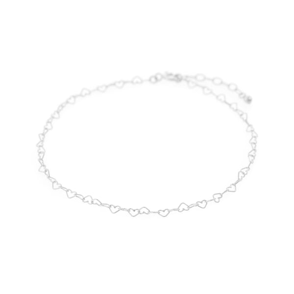 Tiny Heart Chain Anklet