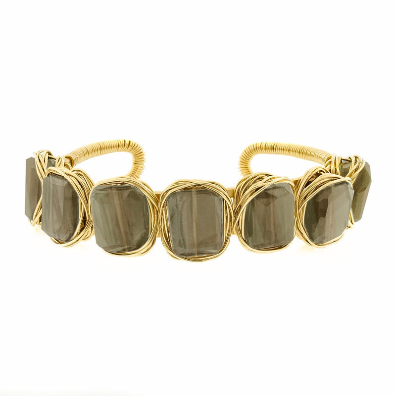 Lots O' Rock 7-Stone Nest Cuff