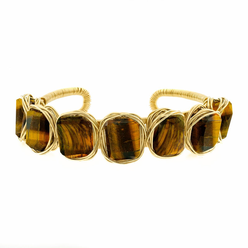 Lots O' Rock 7-Stone Nest Cuff