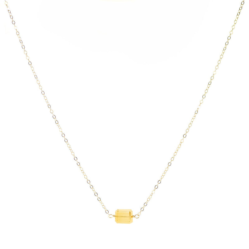 1-Stone Petite Rocks Necklace - Judith Bright Designer Jewelry