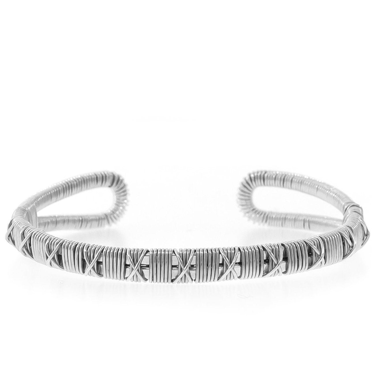Thin "X" Cuff