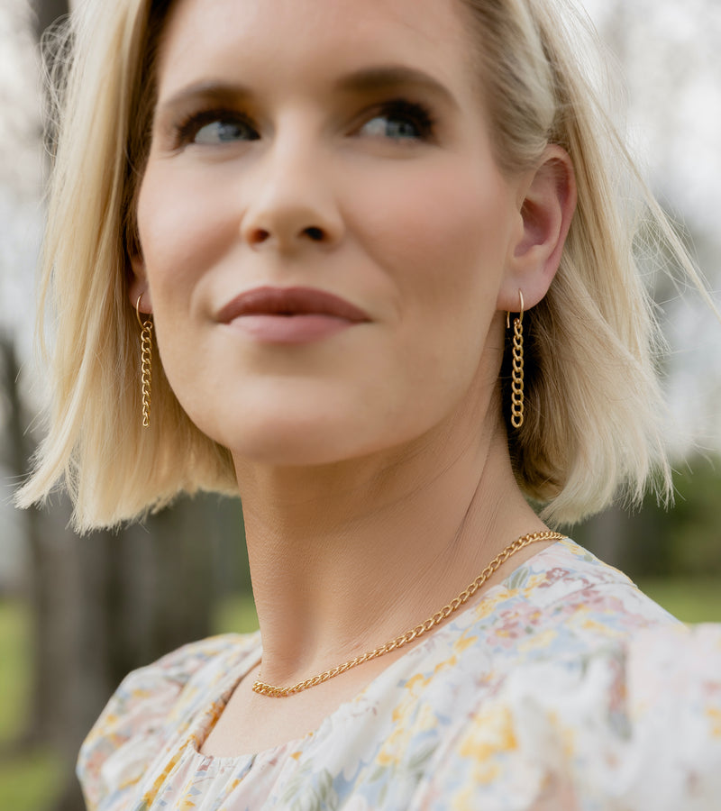 Lizbeth Chain Earrings