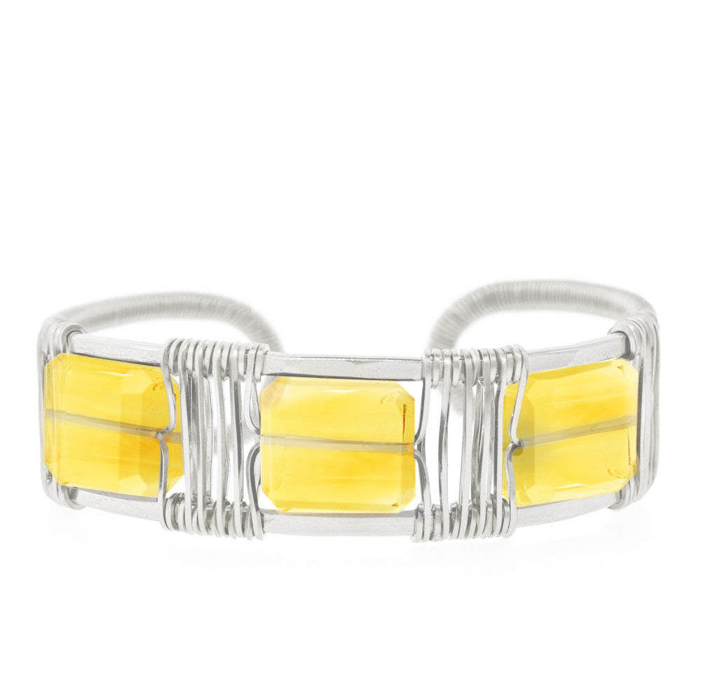 Lots O' Rock 3-Stone Cuff