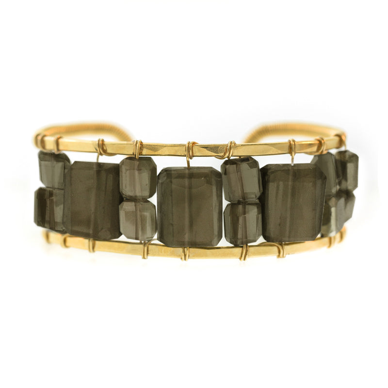 Lots O' Rock Mixed Stone Cuff