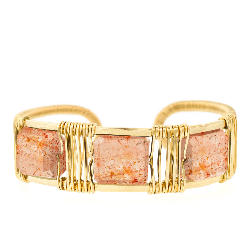 Lots O' Rock 3-Stone Cuff