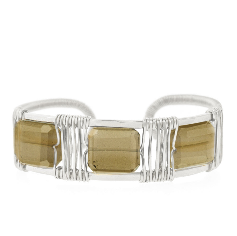 Lots O' Rock 3-Stone Cuff