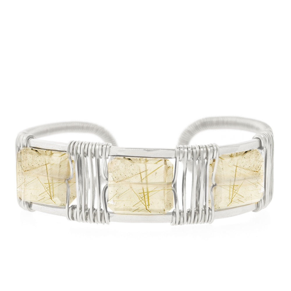Lots O' Rock 3-Stone Cuff